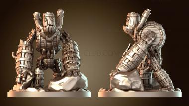 3D модель Кег Голем кегголем (STL)