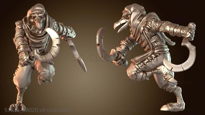 Military Kenku Raven Folk Eastern Assassin