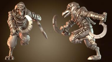 3D модель Kenku Raven Folk Eastern Assassin (STL)