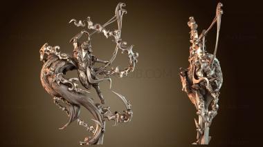 3D модель Керим Огненный Лис Дух (STL)