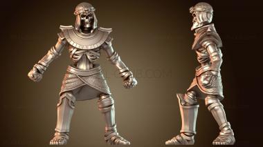 3D модель Храбрый скелет Кхемри (STL)