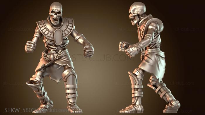 Military Скелет Кхемри Аркан