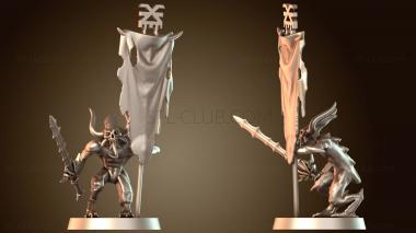 3D модель Знамя кровавой буквы Кхорна (STL)