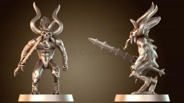 3D модель Кровавое письмо Кхорна, кровавый жнец (STL)