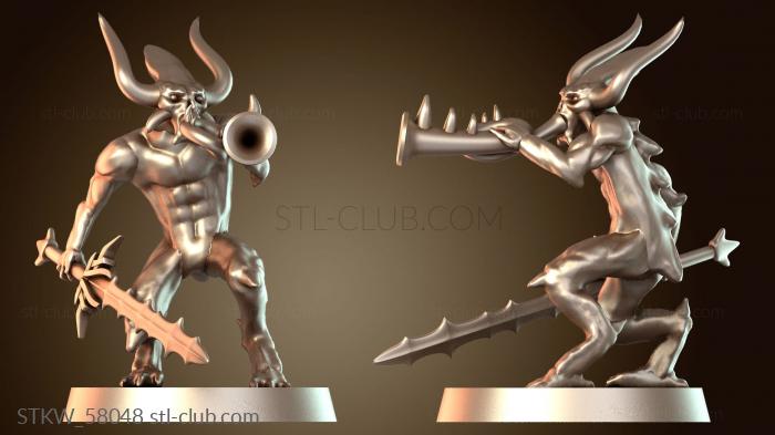 Military Рог кровавой буквы Кхорна