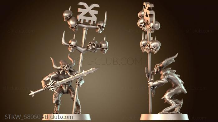 Military Значок кровавого письма Кхорна