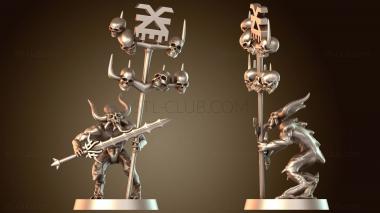 3D модель Значок кровавого письма Кхорна (STL)