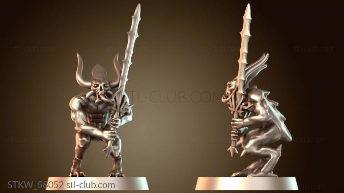 Military Кровавое письмо Кхорна с Дикарь