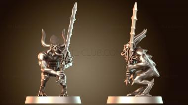 3D модель Кровавое письмо Кхорна с Дикарь (STL)