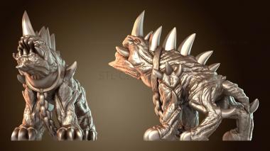 3D модель Гончая Кхорна Брутальная (STL)