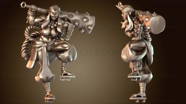 3D модель Кидзё Они-варвар (STL)