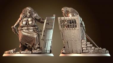 3D модель Кикимора Тяжелая Дверная Стражница (STL)