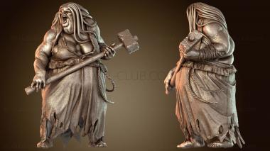 3D модель Кикимора Тяжелая Стражница (STL)