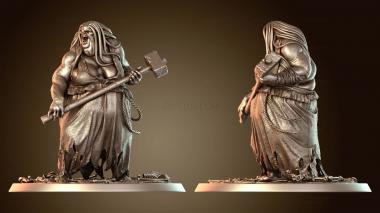 3D модель Кикимора Тяжелая Стражница Верная (STL)