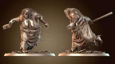 3D модель Кикимора Тяжелый Бег (STL)