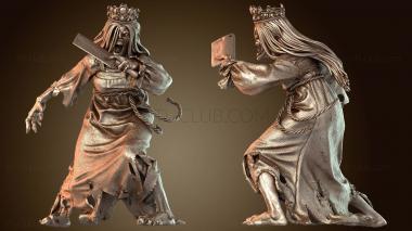 3D модель Кикимора Принцесса Страж (STL)