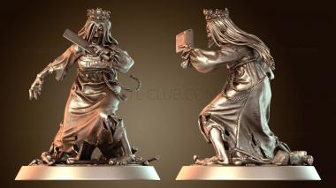 3D модель Кикимора Принцесса Страж Доблестный (STL)