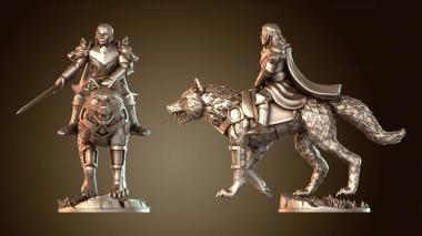 3D модель Король Эдан Хеллесберн Волк (STL)