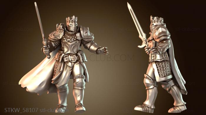 Military Почитаемый король-доспех