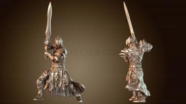 3D модель Лидер копейщиков короля Дралфара (STL)