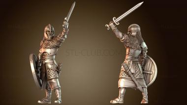 3D модель Король Теобальд Фут (STL)