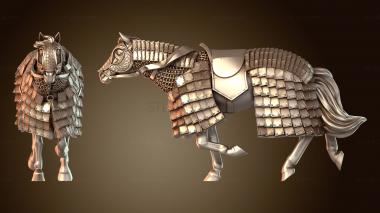 3D модель Король Теобальд Конь (STL)