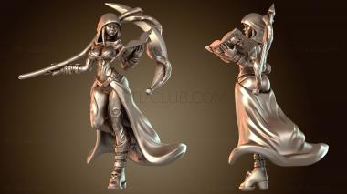 3D модель Королевский кровавый маг храбрый (STL)