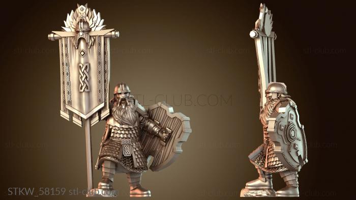 Чемпион королевства, гном и чемпион знаменосцев