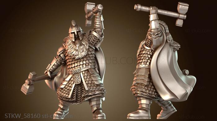 Чемпион королевства, гном и чемпион знаменосцев, стойкий