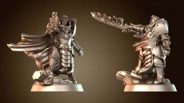 3D модель Капитан королевской гвардии (STL)