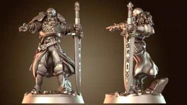 3D модель Командир Королевской гвардии (STL)