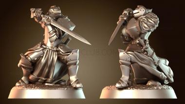 3D модель Пешие рыцари Королевской гвардии (STL)