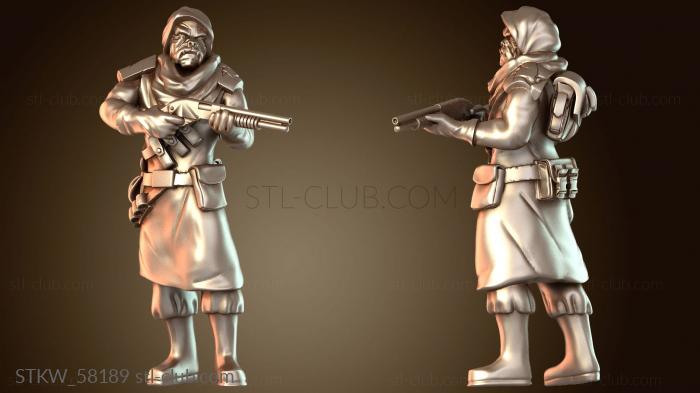 Military Клатуниан и собачья война Доу Джаггед