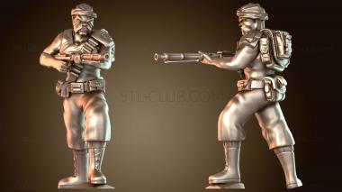 3D модель Клатуниан и собачья война Доу Безжалостный (STL)