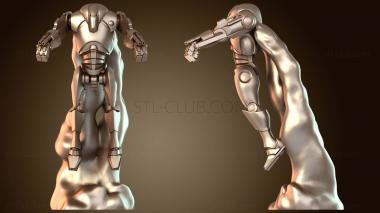 3D модель Клатуниан и летающий BFC (STL)