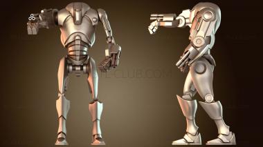 3D модель Клатуниан и шагающий акм (STL)