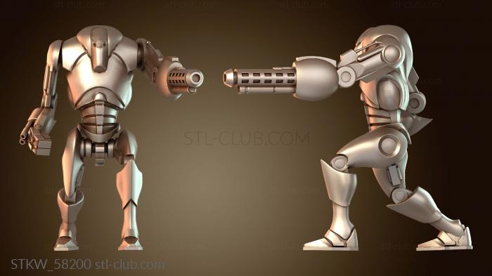 Military Клатунианская и ходьба с упором на опору