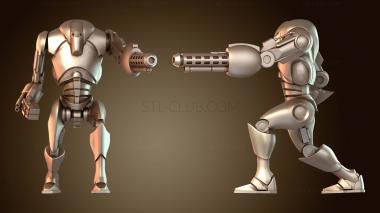 3D модель Клатунианская и ходьба с упором на опору (STL)