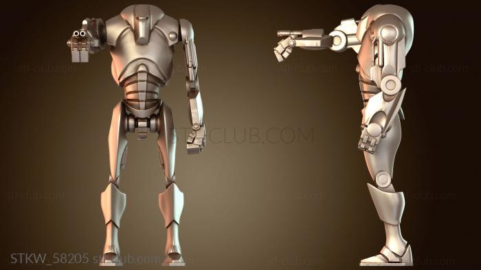 Military Клатунианец и ходячий огонь