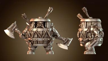 3D модель Клаус Бочка (STL)