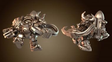 3D модель Клинтц Бэк WWO (STL)