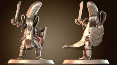 3D модель Рыцарь (STL)