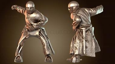 3D модель Рыцарь Решительный (STL)