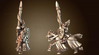 3D модель Рыцарь в поисках (STL)