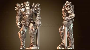 3D модель Рыцарь Храбрый (STL)