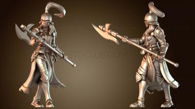 3D модель Рыцарь Тихого Клинка (STL)