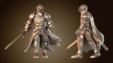 3D модель Рыцарь-защитник (STL)