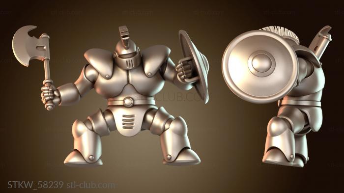 Military Рыцарская нога