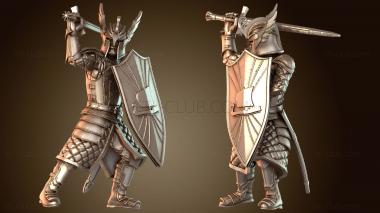 3D модель Рыцарь Фут Эгид (STL)