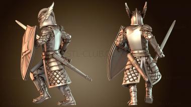 3D модель Клинок рыцарской ноги (STL)